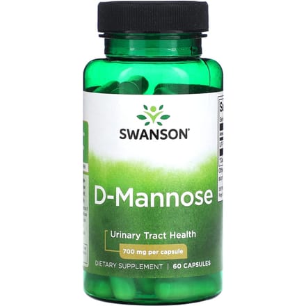 D-Mannose, 700Mg, 60 Capsules