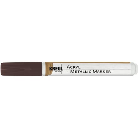 KREUL 46263 markeerstift 1 stuk(s) Fijne punt Bruin