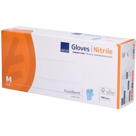 ABENA Gants d'Examens en Nitrile 100 Handschoenen