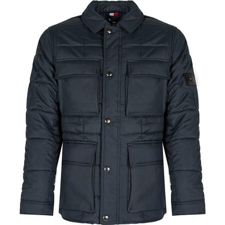 Tommy Hilfiger jas Quilted Airfield Mannen blauw