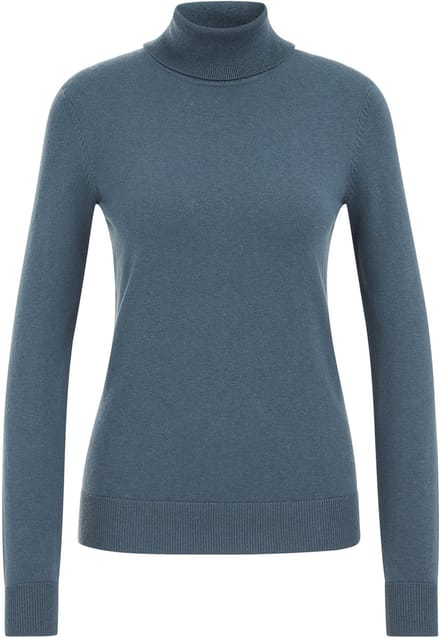 WE Fashion Knitted Pullover Greyish Blue Taglia: S | Maglie a manica lunga Outlet | Donna | Blu