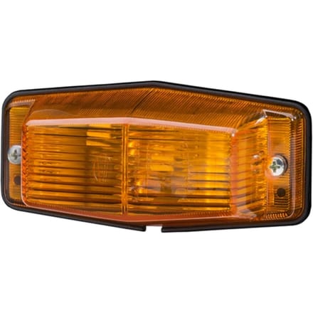 Hella dubbelbranders oranje - 12V en 24V - hulpknipperlicht