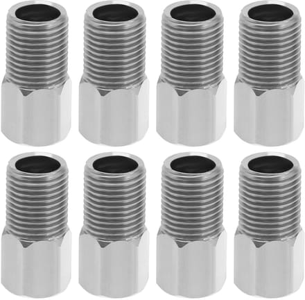 Allecto - Hydraulische Remslang Compressiemoeren - 8 stuks