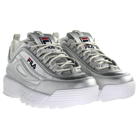 Fila Disruptor F Laag Dames Zilver Trainers