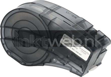 Huismerk Brady M21-1500-427 zwart op wit breedte 38.1 mm