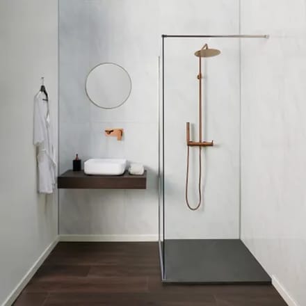 Dumaplast Wandpaneel Dumawall Xl - B59 Evora Gloss - Glans Wit - 90x260cm - 4,68m² - 2 Stuks