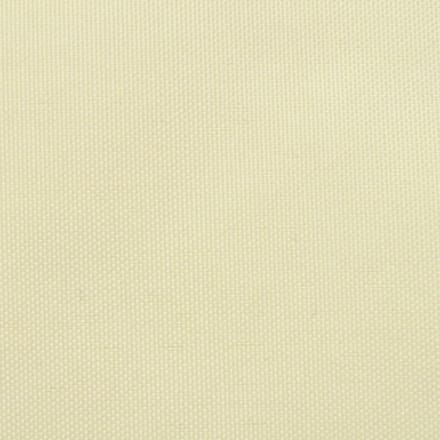 vidaXL - Balkonscherm - crémekleurig - 90x400 - cm - oxfordtextiel