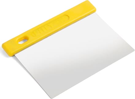 Lilly Codroipo Serie - Flexibel Pizzadeegmes - 120mm - Roestvrij Staal - Kunststof Handgreep