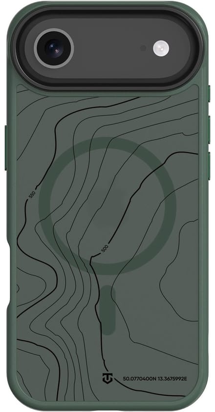 Tactical iPhone Air MagForce Hyperstealth Sika Cover – Hoesje met Losse Klikbare Knoppen – Forest Green