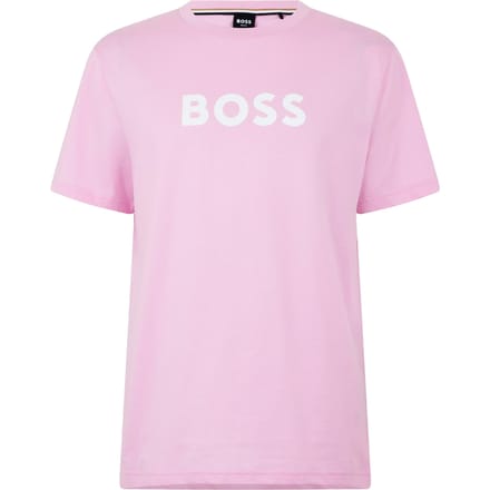 Boss Heren Hbw Logo T-Shirt (Lichtroze)