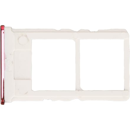 SIM-kaarthouder SIM-kaartsleuf Houder Vervanging voor Xiaomi Redmi K20 Mobiele Telefoon Rood rood