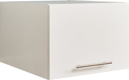 Interiax WASHWALL 'Mary' Wasmachine Bovenkast Wit - Met 1 openslaande deur- 38x50x67.5 cm