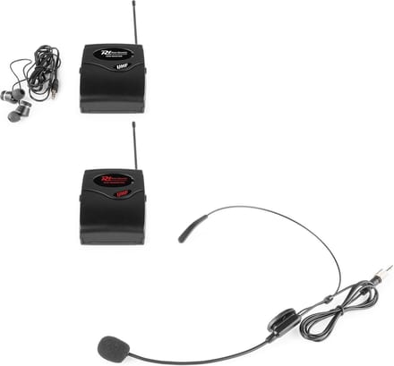 Rondleidingsysteem - Power Dynamics TG40 - Complete set - Zender en ontvanger - UHF