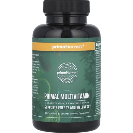 Primal Harvest, Primal multivitamine, 30 capsules