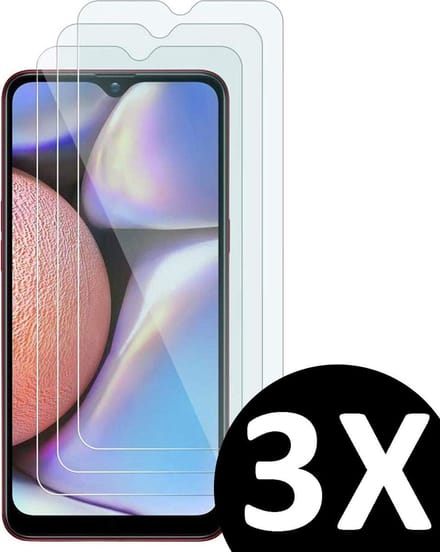 HB Glas Geschikt voor Samsung Galaxy A41 Screenprotector Glas Gehard Tempered Glass - 3 Stuks