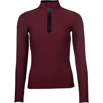 Damespolo met lange mouwen Lauria Garrelli Livigno Ribbed