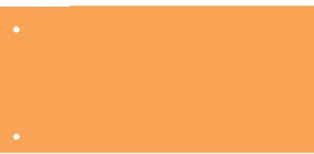 Scheidingsstrook qbasic 225x120mm 50vel oranje | 24 stuks