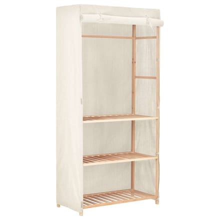 vidaXL - Kledingkast - 3-laags - 79x40x170 - cm