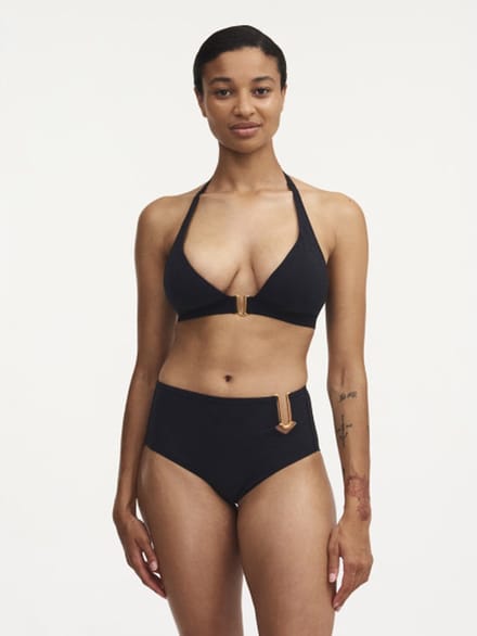 Chantelle Glow driehoekig bikinitopje Zwart M