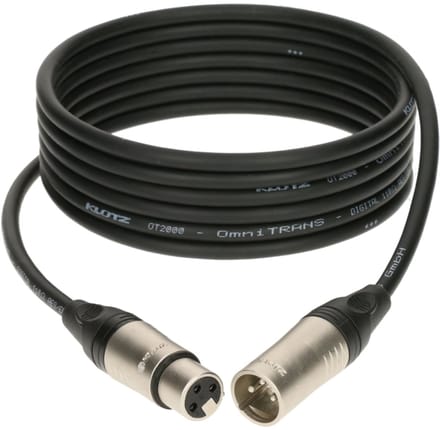 Klotz D2D-3X1K0-001 DMX Kabel 1 m - Kabel