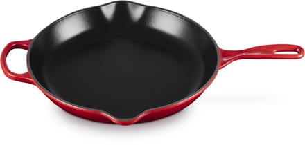 Le Creuset Skillet Hoog in Geëmailleerd Gietijzer 30 cm Kersenrood