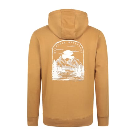 Mountain Warehouse Heren Sunrise Overhead Hoodie (Mosterd)