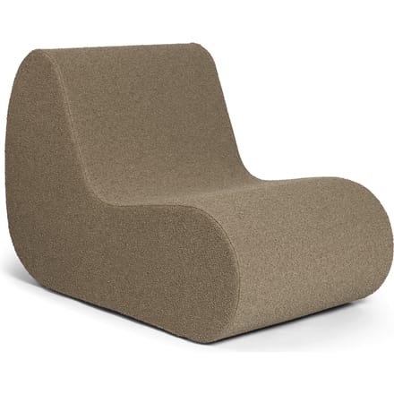 Ferm Living Rouli fauteuil - zand (Bouclé)