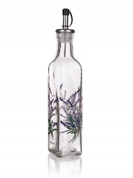 Olijfolie en Azijn Fles 250ml met Doseerder - Lavender