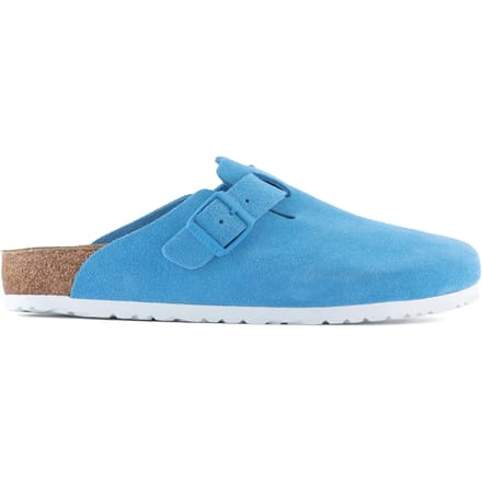 Suède klompen Birkenstock Boston