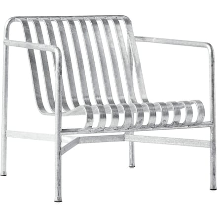 HAY Palissade Lounge Chair Low - verzinkt