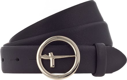 Tamaris Leren Riem Classic Belt W100 Black Zwart