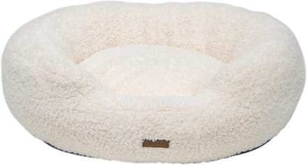 Animal Boulevard - CURL PLUSH Chubby - Mand - Kleur: Wit - Maat M: 70x65x19 cm