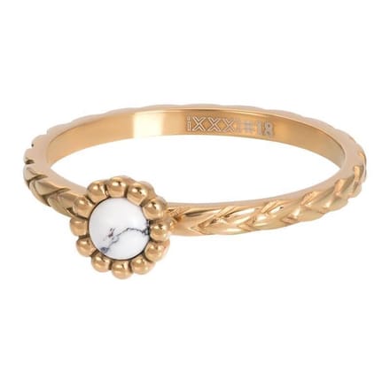 iXXXi Vulring Inspired White Goud | Maat 15 (gewone ringmaat 17)