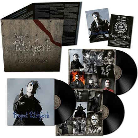 Project Pitchfork LP - Second Anthology (35th Anniversary Edition) - voor Geen - standaard