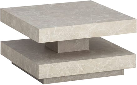 Salontafel beige 60x60 cm - WL6.921