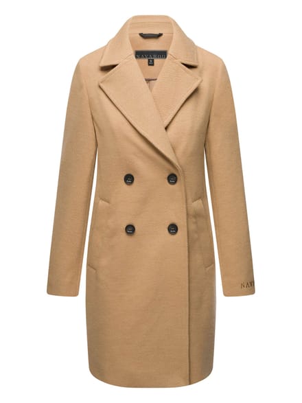 Navahoo Frostjuwel dames overgangsmantel met elegante strependetails