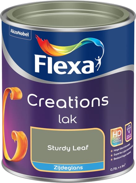 Flexa - Creations Lak Zijdeglans - Sturdy Leaf - 750 Ml