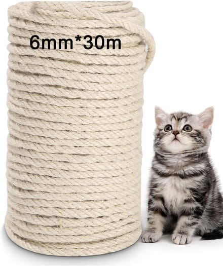 Famanu - Decoratieve krabmat met accessoires, geschikt voor binnen