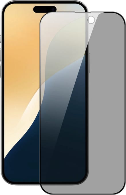 Dux Ducis - Privacy Screenprotector - Geschikt voor Apple iPhone 16 Plus - Tempered Glass - Zwart