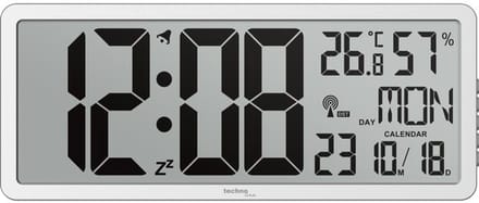 Wandklok Technoline WS 8135 digitaal 367x157x24 mm
