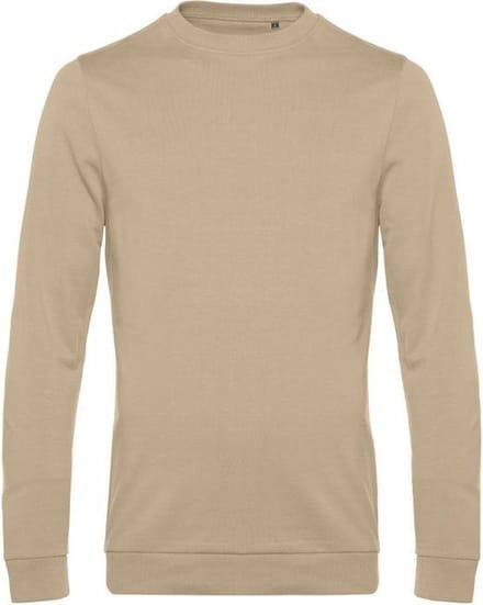 B&C Heren in sweatshirt (Woestijn)