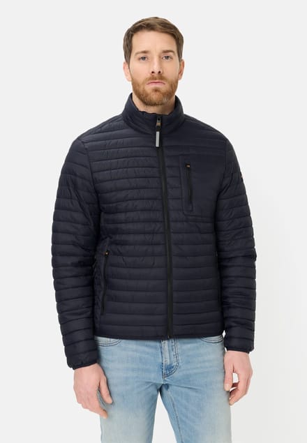 camel active Steppjas met waterafstotende functie - Maat - Marineblauwmenswear-M
