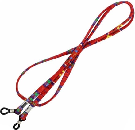 Fako Bijoux® - Brillenkoord - Inka - 70cm - Rood