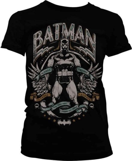 DC Comics Batman Dames Tshirt -L- Dark Knight Crusader Zwart