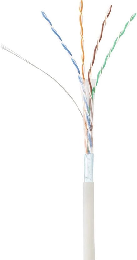 Renkforce RF-4724282 RJ45 Netwerkkabel, patchkabel CAT 5e F/UTP 15.00 m Grijs Snagless 1 stuk(s)