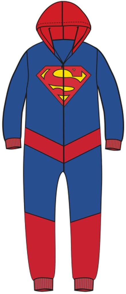 RIETHMULLER - Klassieke Superman jumpsuit voor volwassenen - Small
