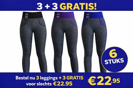 yoga annex sport-leggings (3 pack) maat s/m