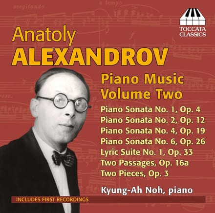 Kyung-Ah Noh - Alexandrov: Piano Music, Volume Two (CD)