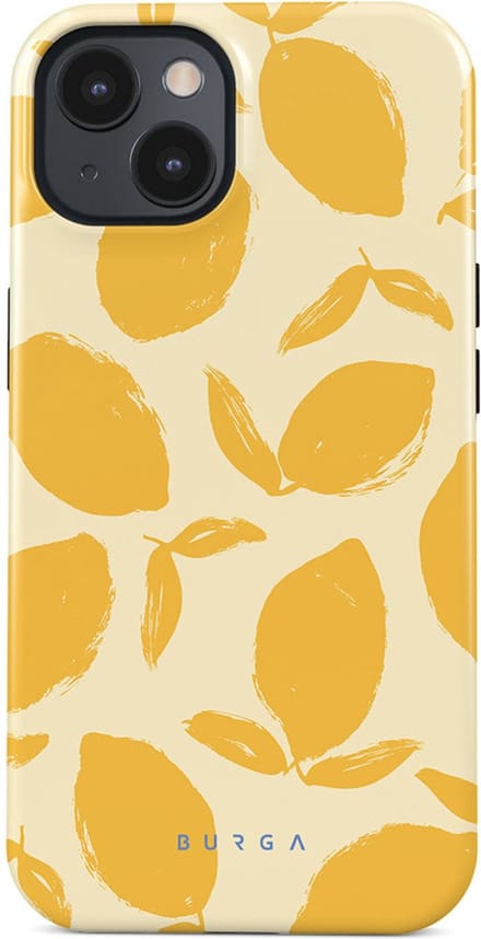 Burga Tough Case geschikt voor Apple iPhone 13 - Lemon Tart
