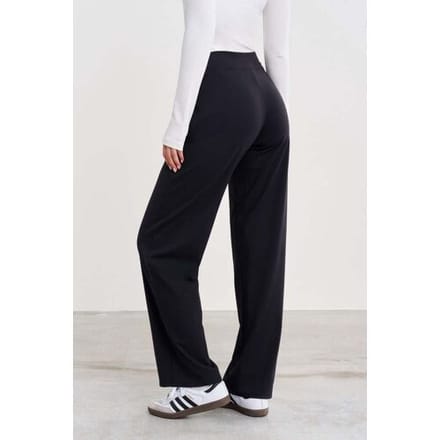FAMME Tailored Relaxed Pants Brown S